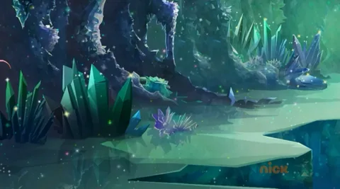 Crystal Caverns: Light’s Journey